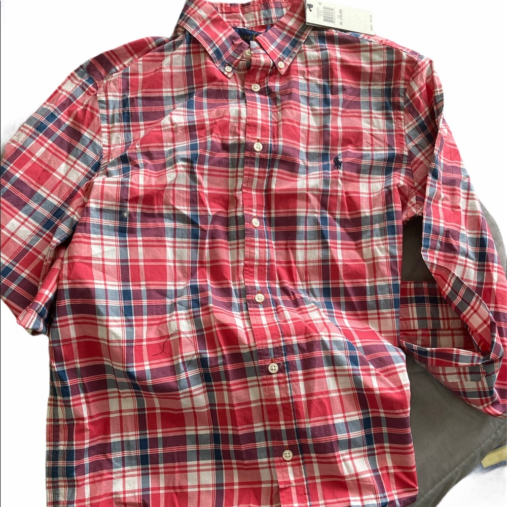 Big boys - plaid long sleeve